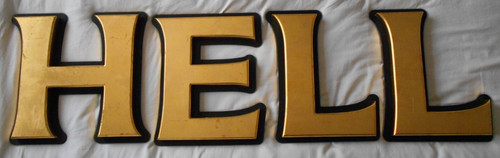 Reclaimed vintage gold - 13”,