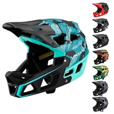 Full Face MTB Helmet Adult Downhill Mountain Bike Helmet 31 Vents L Size