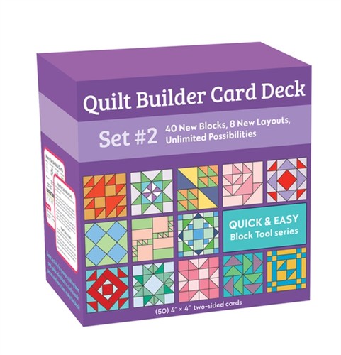 Quilt builder card deck - quilt,