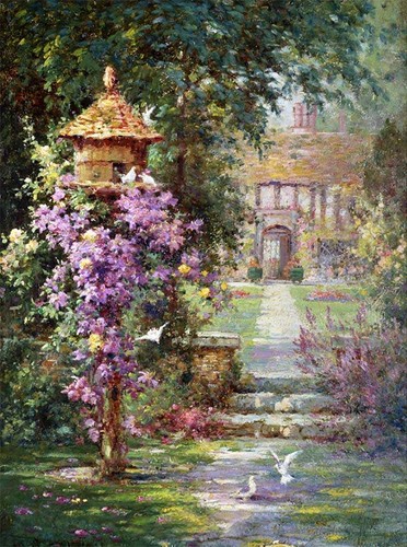 The dove cote house and - dove'cote, garden
