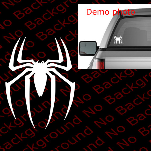 Spider car window - spider, car/window/laptop