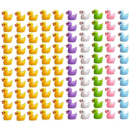 100pcs tiny ducks - 100pcs, realistic