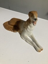 Art deco Czechoslovakian greyhound dog figurine