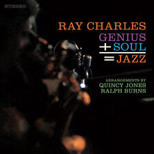 Ray Charles : Genius + Soul = Jazz VINYL Bonus Tracks  12" Album (2023)