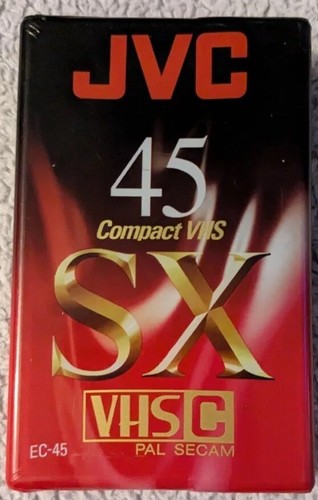 Jvc compact vhs 45 sx - vhs, ec-45
