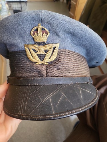 Ww2 raf warrant officer peak - officer's,