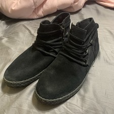 UGG~Rianne~Women’s~Size 8~Black~Suede~Ankle Boots~Zip Closure~NWOT