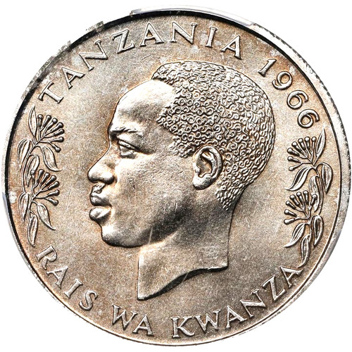 1966 tanzania sen nickel - 1966,