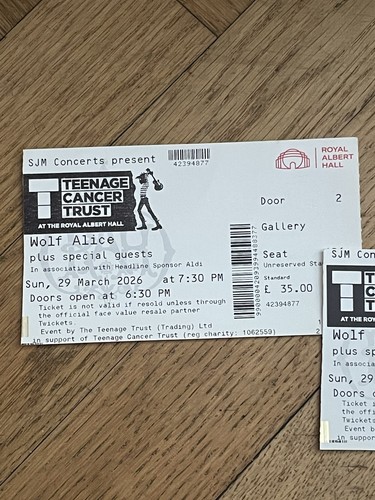 Wolf alice london royal albert - alice,