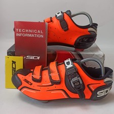 SIDI Scarpe Level Men's Cycling Shoes - Fluo Orange - Size 9 UK / EU 43