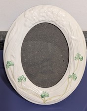 Belleek Pottery Porcelain Oval