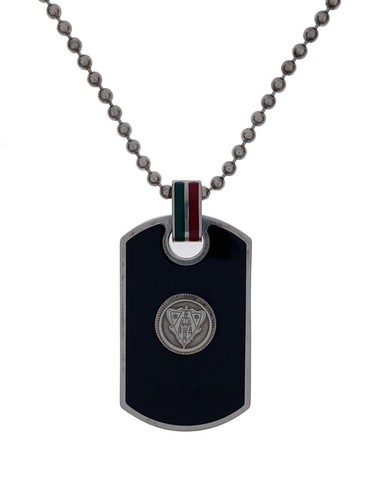 Gucci dog tag necklace - gucci, has