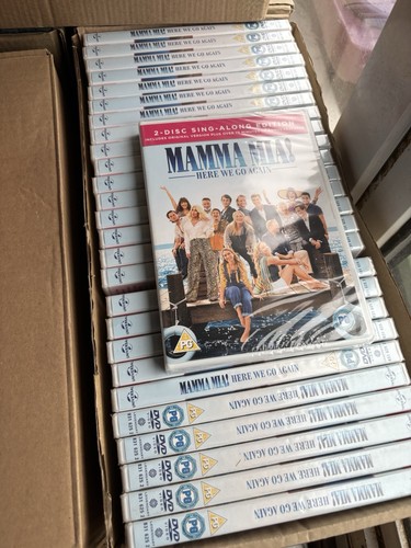 Different boxes of - of, dvd