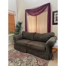 Green Suede Couch