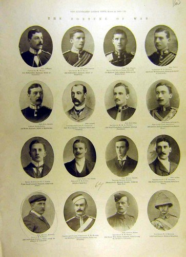 Original old antique print - old,