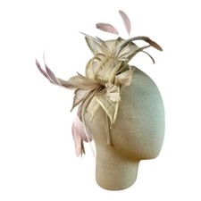 Women's Feather Fascinator Looped Headband Clip Party Wedding Prom Royal Ascot