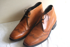 Barker Goodyear Welted Brogue Boots 9.5 G
