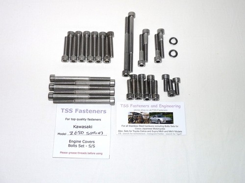 Kawasaki z650 engine covers - z650,