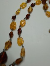 Vintage Amber Coloured