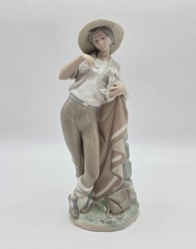 Figurine lladro shepherd - figurine,