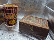 Decorative wood mosaic - decorative,
