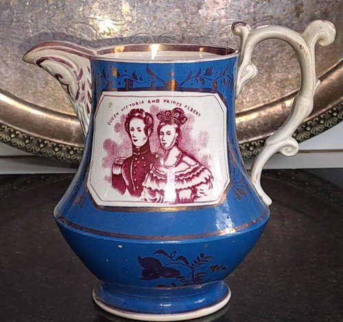 Beautiful large antique - antique, blue