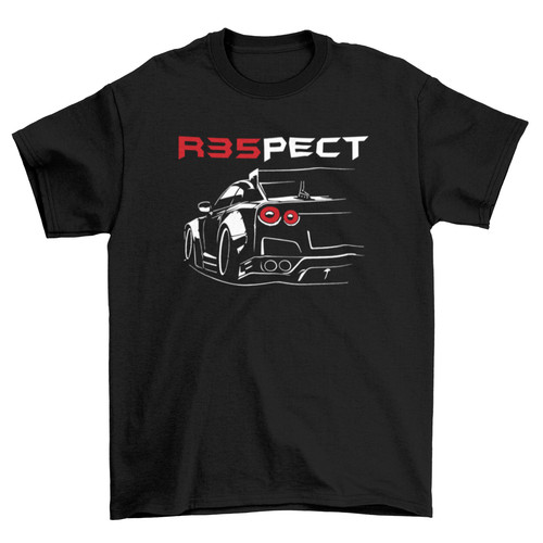 R35pect gtr shirt - t-shirt, black