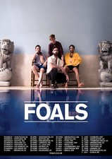 Foals World Tour A3 A4 Print Poster Unframed