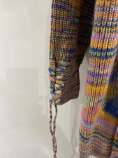 Joe Brown multi coloured striped cardigan suze 24/26 brand new no tags