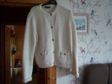 Marks & Spencer M&S Ivory Cream Cardigan Size M  14 / 16 BNWOT