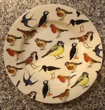 BRITISH BIRDS ceramic plate EMMA BRIDGEWATER  8.5 Inches