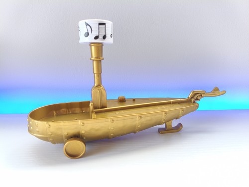 Clangers working music boat - music,