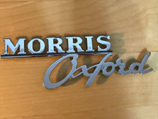 Morris Oxford Vintage Car Badge - in box never used - NOS