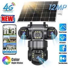 12MP 4G SIM Solar Security IP
