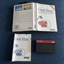 Outrun Game For Sega Master