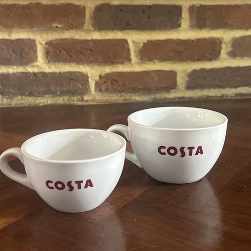 Costa coffee large - mugs, x2