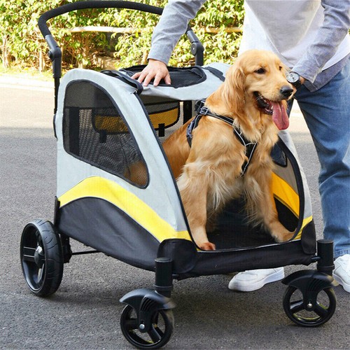 Xxl large dog stroller outdoor - xxl,