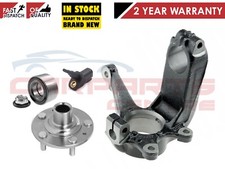 FOR FORD MONDEO MK3 FRONT LEFT STEERING KNUCKLE WHEEL BEARING HUB ASSEMBLY KIT