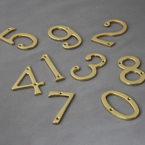 Traditional brass front door - brass,