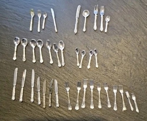 Dolls house cutlery vintage - dolls,