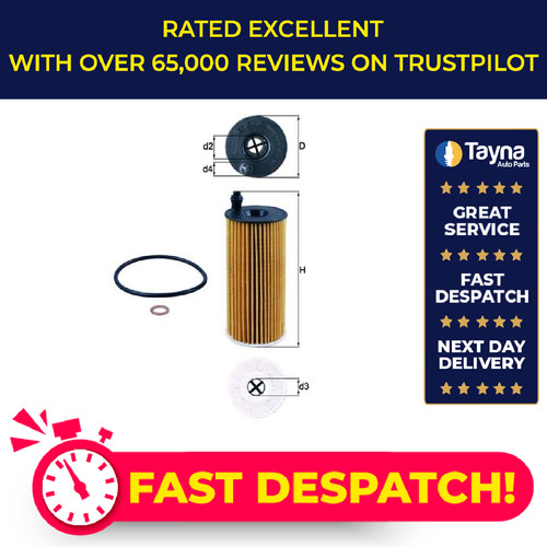 Oil filter fits - bmw, 3.0d