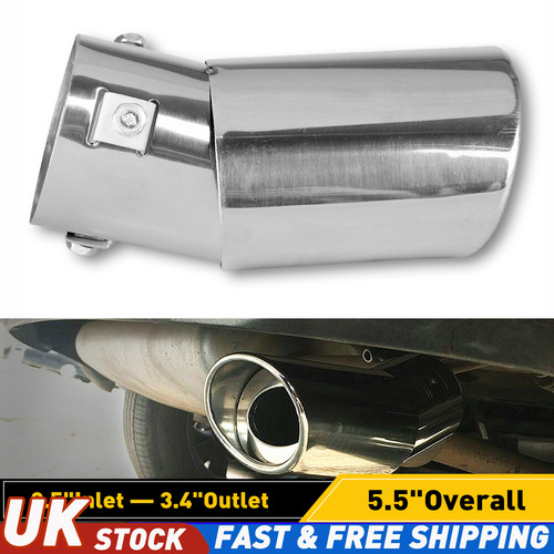 Universal curved exhaust tail - universal,