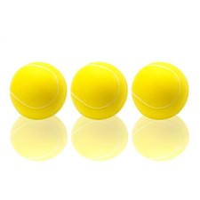 For Kids 60mm Soft Sponge Tennis Balls Indoor Outdoor Sports 6 Pcs Foam Balls