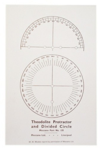 Meccano compatible theodolite - meccano,