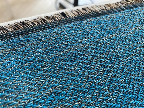 Teal gold upholstery - teal/gold,