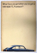 VOLKSWAGEN VW 1600 TL Fastback