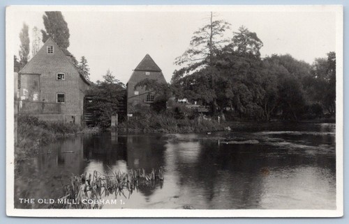 Cobham surrey postcard - cobham, rp