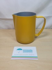 Milk Frother Jug Yellow 11cm NEW