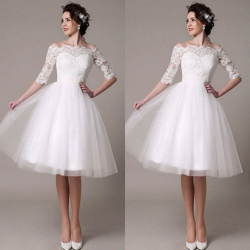 Off shoulder wedding dresses - off,