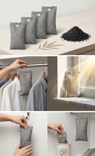 Charcoal air purifying natural - purifying,